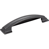 128 mm Center-to-Center Gun Metal Square Annadale Cabinet Cup Pull