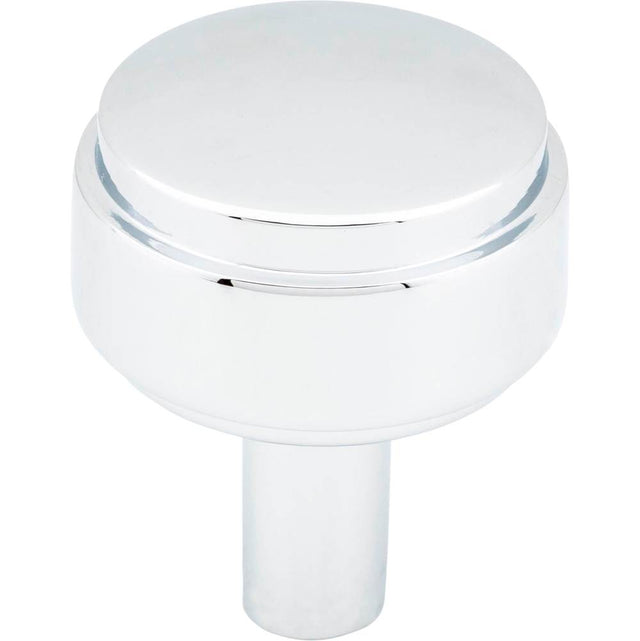 Jeffrey Alexander - 1-1/8'' Diameter Polished Chrome Hayworth Cabinet Knob - Polished Chrome