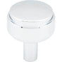 Jeffrey Alexander - 1-1/8'' Diameter Polished Chrome Hayworth Cabinet Knob - Polished Chrome