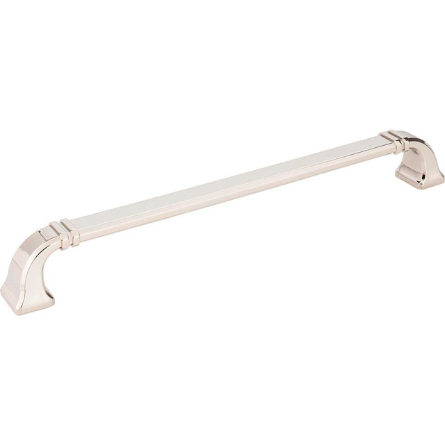 Jeffrey Alexander - 12'' Center-to-Center Polished Nickel Ella Appliance Handle - Polished Nickel