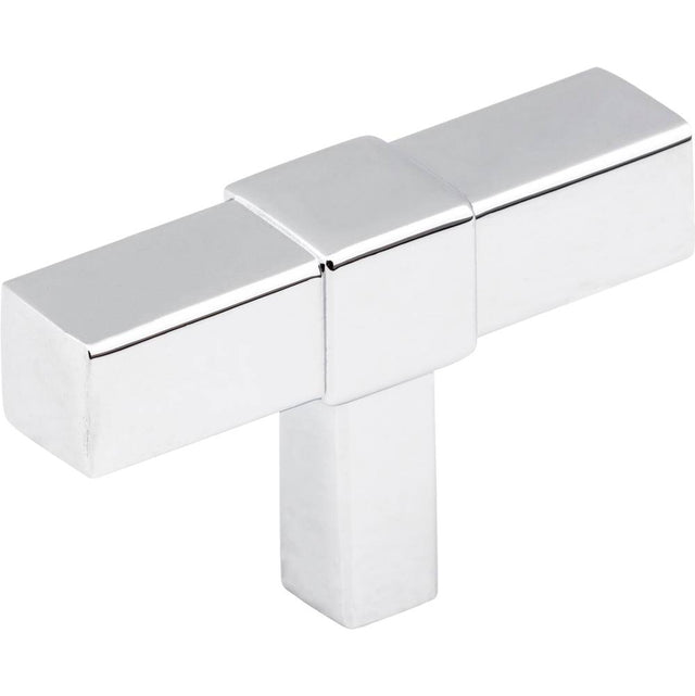 Jeffrey Alexander - 2'' Polished Chrome Zane Cabinet ''T'' Knob - Polished Chrome
