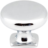 1-3/8'' Diameter Polished Chrome Belcastel 1 Cabinet Knob