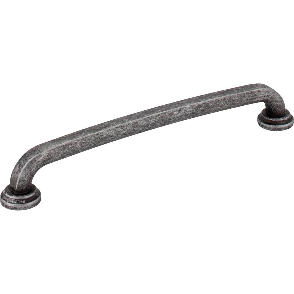Jeffrey Alexander - 160 mm Center-to-Center Distressed Antique Silver Bremen 1 Cabinet Pull - Distressed Antique Silver