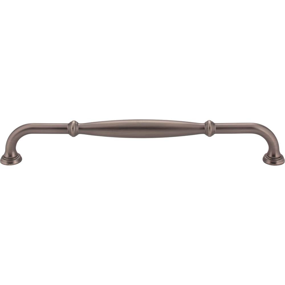 12'' Center-to-Center Brushed Pewter Tiffany Appliance Handle