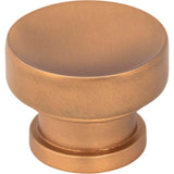 Jeffrey Alexander - 1-1/4'' Diameter Satin Bronze Elara Cabinet Knob - Satin Bronze