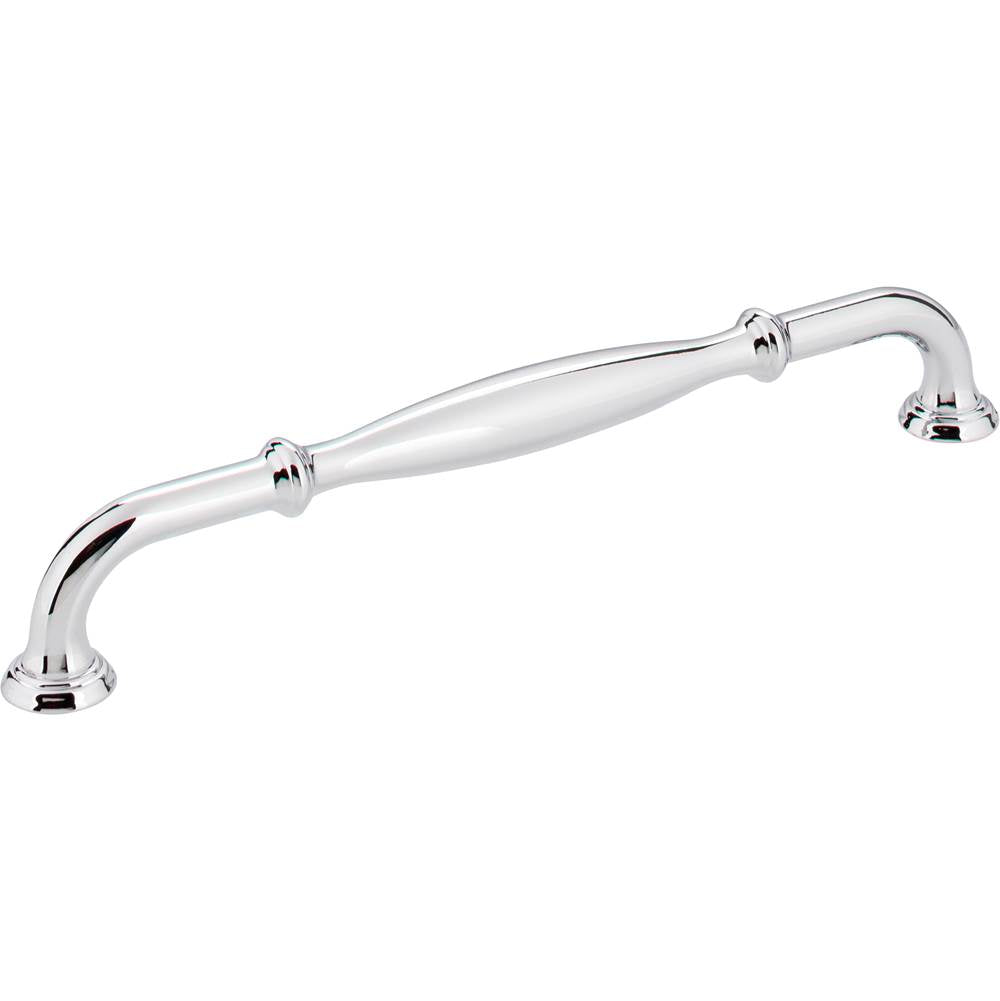 Jeffrey Alexander - 192 mm Center-to-Center Polished Chrome Tiffany Cabinet Pull - Polished Chrome