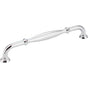 Jeffrey Alexander - 192 mm Center-to-Center Polished Chrome Tiffany Cabinet Pull - Polished Chrome