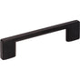 Jeffrey Alexander - 96 mm Center-to-Center Matte Black Square Sutton Cabinet Bar Pull - Matte Black
