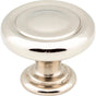 Jeffrey Alexander - 1-1/4'' Diameter Polished Nickel Bremen 1 Cabinet Knob - Polished Nickel