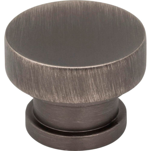 Jeffrey Alexander - 1-1/4'' Diameter Brushed Pewter Elara Cabinet Knob - Brushed Pewter