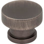 Jeffrey Alexander - 1-1/4'' Diameter Brushed Pewter Elara Cabinet Knob - Brushed Pewter