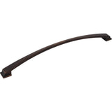 Jeffrey Alexander - 305 mm Center-to-Center Brushed Oil Rubbed Bronze Arched Roman Cabinet Pull - Brushed Oil Rubbed Bronze