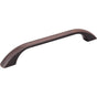 Jeffrey Alexander - 160 mm Center-to-Center Brushed Oil Rubbed Bronze Square Sonoma Cabinet Pull - Brushed Oil Rubbed Bronze