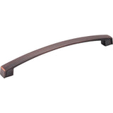 Jeffrey Alexander - 192 mm Center-to-Center Brushed Oil Rubbed Bronze Merrick Cabinet Pull - Brushed Oil Rubbed Bronze