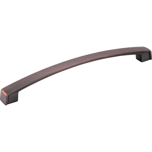 Jeffrey Alexander - 192 mm Center-to-Center Brushed Oil Rubbed Bronze Merrick Cabinet Pull - Brushed Oil Rubbed Bronze