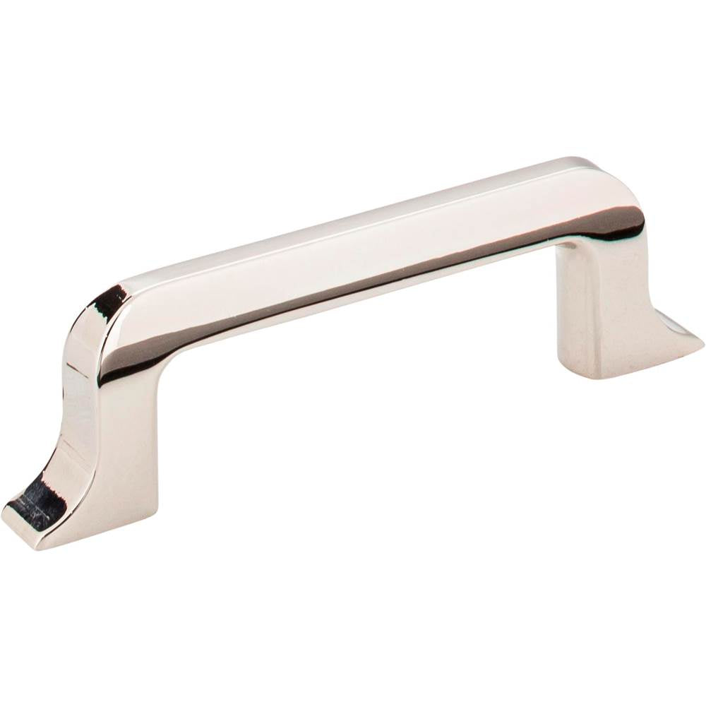 Jeffrey Alexander - 3'' Center-to-Center Polished Nickel Callie Cabinet Pull - Polished Nickel