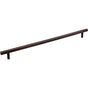 Jeffrey Alexander - 305 mm Center-to-Center Brushed Oil Rubbed Bronze Square Dominique Cabinet Bar Pull - Brushed Oil Rubbed Bronze