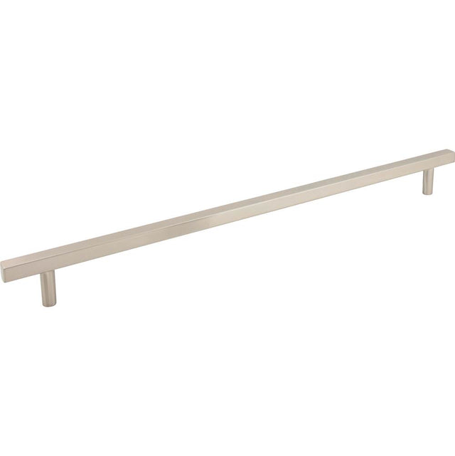 Jeffrey Alexander - 18'' Center-to-Center Satin Nickel Square Dominique Appliance Handle - Satin Nickel