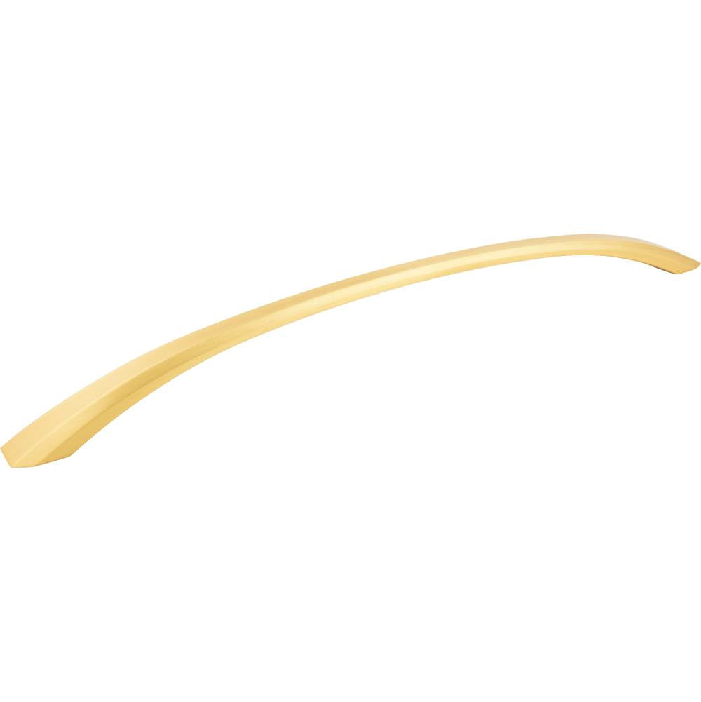 Jeffrey Alexander - 18'' Center-to-Center Brushed Gold Wheeler Appliance Handle - Brushed Gold