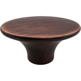 1-7/8'' Overall Length Brushed Oil Rubbed Bronze Oval Hudson Cabinet Knob