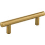 Jeffrey Alexander - 96 mm Center-to-Center Satin Bronze Key West Cabinet Bar Pull - Satin Bronze