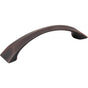 Jeffrey Alexander - 96 mm Center-to-Center Brushed Oil Rubbed Bronze Pyramid Cairo Cabinet Pull - Brushed Oil Rubbed Bronze