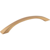 Jeffrey Alexander - 160 mm Center-to-Center Satin Bronze Flared Philip Cabinet Pull - Satin Bronze