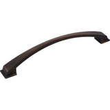 Jeffrey Alexander - 192 mm Center-to-Center Brushed Oil Rubbed Bronze Arched Roman Cabinet Pull - Brushed Oil Rubbed Bronze