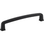 Jeffrey Alexander - 128 mm Center-to-Center Matte Black Square Milan 1 Cabinet Pull - Matte Black