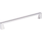 Jeffrey Alexander - 192 mm Center-to-Center Polished Chrome Square Boswell Cabinet Pull - Polished Chrome