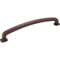 Jeffrey Alexander - 12'' Center-to-Center Distressed Oil Rubbed Bronze Belcastel 1 Appliance Handle - Distressed Oil Rubbed Bronze