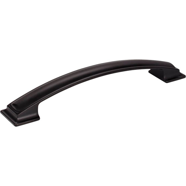 Jeffrey Alexander - 160 mm Center-to-Center Matte Black Square Annadale Cabinet Pull - Matte Black
