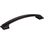 Jeffrey Alexander - 160 mm Center-to-Center Matte Black Square Annadale Cabinet Pull - Matte Black