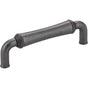 Jeffrey Alexander - 96 mm Center-to-Center Gun Metal Barrel Bremen 2 Cabinet Pull - Gun Metal