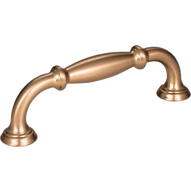 Jeffrey Alexander - 96 mm Center-to-Center Satin Bronze Tiffany Cabinet Pull - Satin Bronze