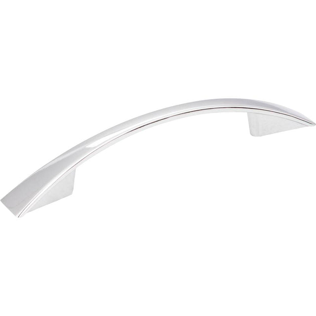 Jeffrey Alexander - 96 mm Center-to-Center Polished Chrome Flared Regan Cabinet Pull - Polished Chrome