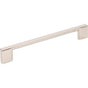 Jeffrey Alexander - 160 mm Center-to-Center Polished Nickel Square Sutton Cabinet Bar Pull - Polished Nickel
