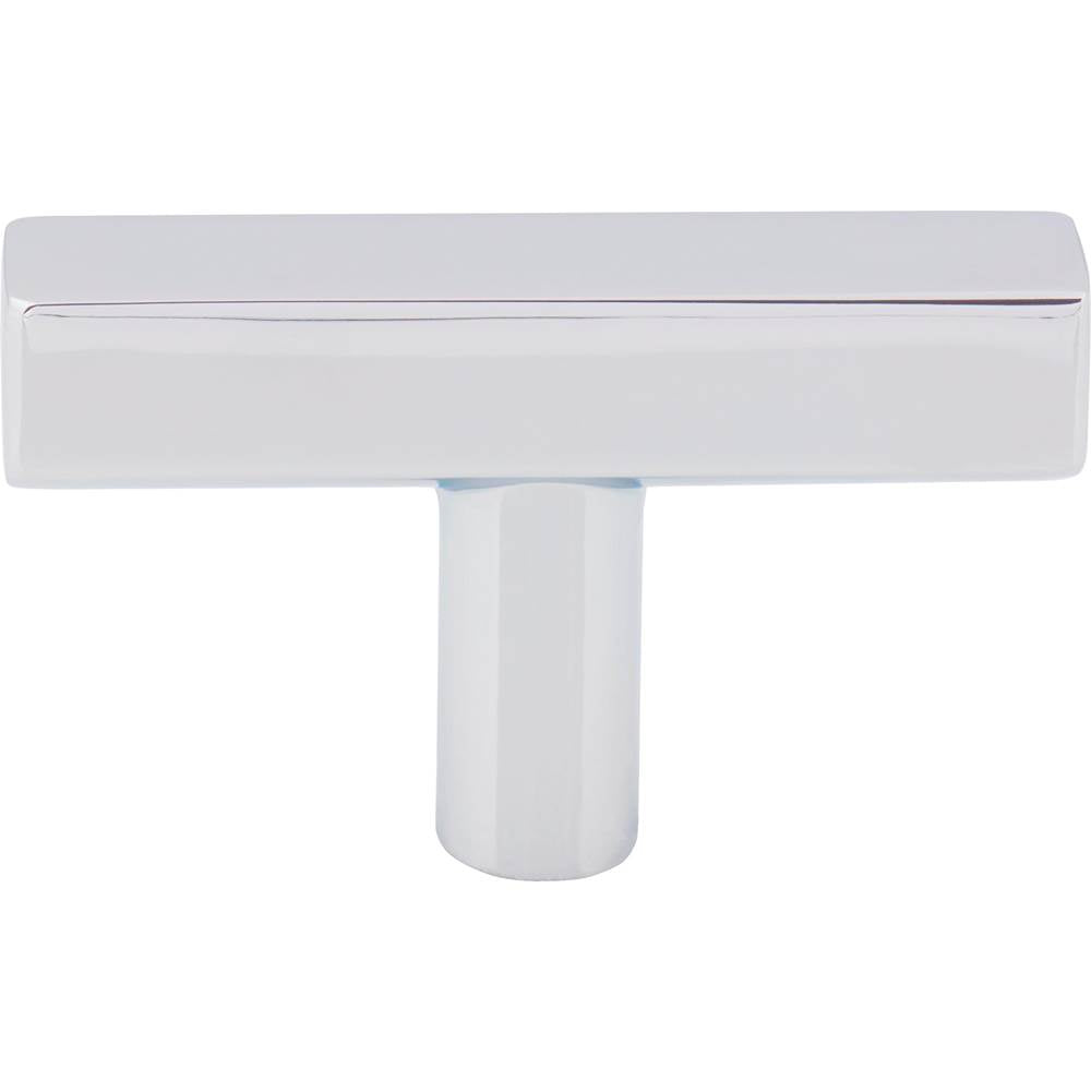 2'' Polished Chrome Dominique Cabinet ''T'' Knob