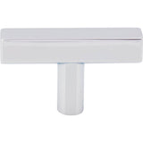 2'' Polished Chrome Dominique Cabinet ''T'' Knob