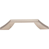 96 mm Center-to-Center Satin Nickel Square Royce Cabinet Pull