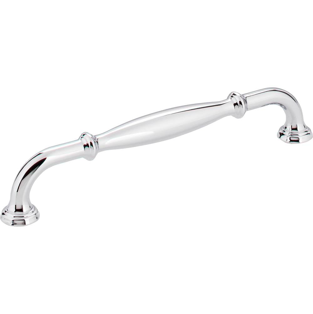 Jeffrey Alexander - 160 mm Center-to-Center Polished Chrome Tiffany Cabinet Pull - Polished Chrome
