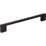 Jeffrey Alexander - 160 mm Center-to-Center Matte Black Square Sutton Cabinet Bar Pull - Matte Black