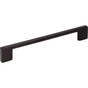 Jeffrey Alexander - 160 mm Center-to-Center Matte Black Square Sutton Cabinet Bar Pull - Matte Black