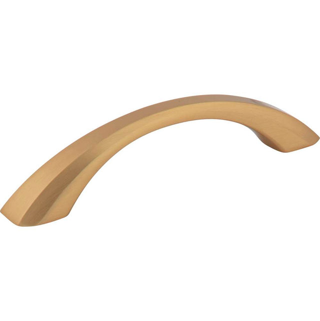 Jeffrey Alexander - 96 mm Center-to-Center Satin Bronze Wheeler Cabinet Pull - Satin Bronze