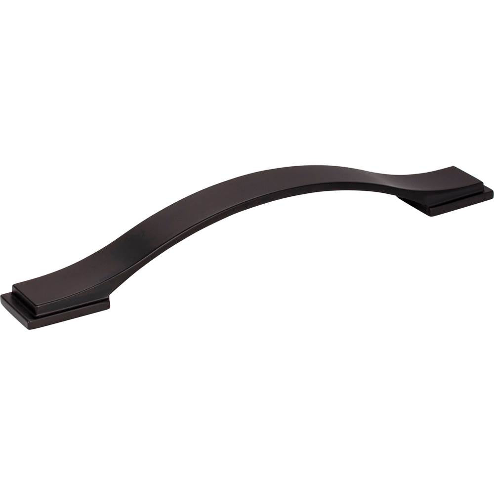 Jeffrey Alexander - 160 mm Center-to-Center Matte Black Strap Mirada Cabinet Pull - Matte Black