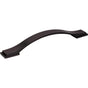 Jeffrey Alexander - 160 mm Center-to-Center Matte Black Strap Mirada Cabinet Pull - Matte Black