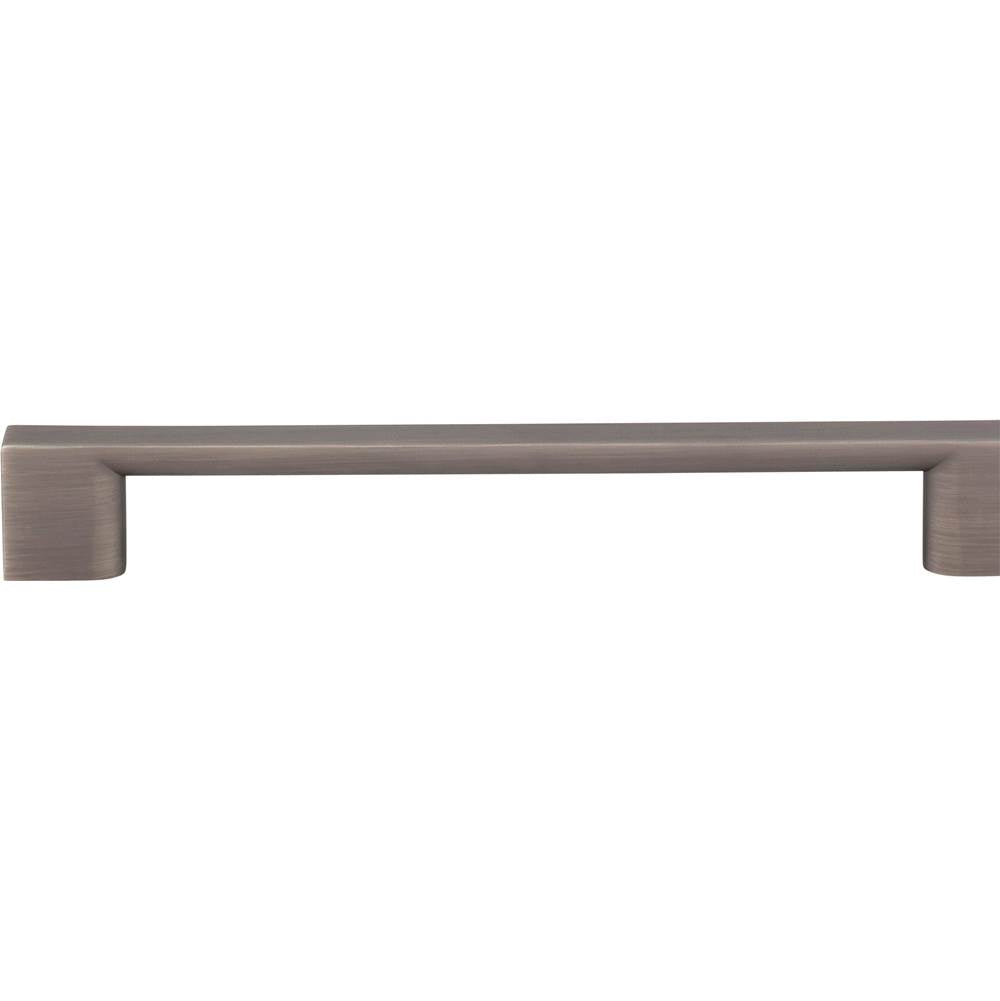 160 mm Center-to-Center Brushed Pewter Square Sutton Cabinet Bar Pull