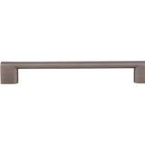 160 mm Center-to-Center Brushed Pewter Square Sutton Cabinet Bar Pull
