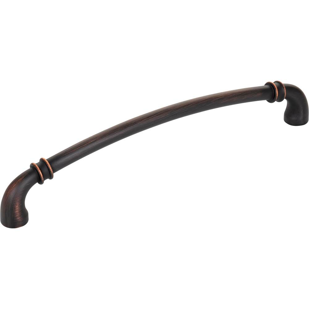 Jeffrey Alexander - 192 mm Center-to-Center Brushed Oil Rubbed Bronze Marie Cabinet Pull - Brushed Oil Rubbed Bronze