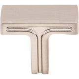 1-3/8'' Overall Length Satin Nickel Rectangle Anwick Cabinet Knob